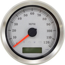 SPEEDOMETER SLVR MPH XL