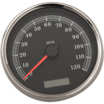 SPEEDOMETER BLK MPH RK