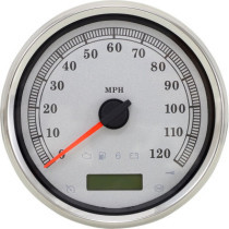 SPEEDOMETER SLVR MPH RK