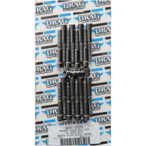 BLACK CHROME SOCKET-HEAD PRIMARY COVER BOLT KIT SMOOTH