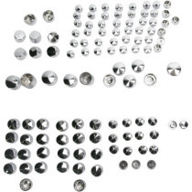 BOLT COVER KIT STANDARD CHROME