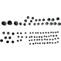 BOLT COVER KIT STANDARD BLACK