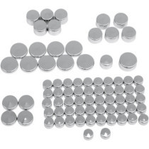 BOLT COVER KIT STANDARD CHROME