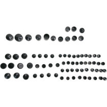 BOLT COVER KIT STANDARD BLACK