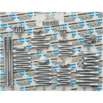 CHROME SOCKET-HEAD MOTOR BOLT KIT SMOOTH