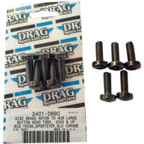 DISC BRAKE FRONT HUB MOUNTING BOLT KIT BLACK