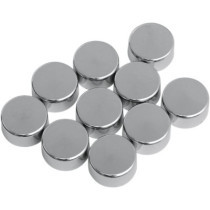 CHROME HEX BOLT/NUT COVER 5/8"