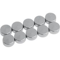 CHROME HEX BOLT/NUT COVER 3/4"