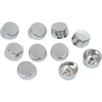 CHROME HEX/TORX BOLT/NUT COVER 7/16"