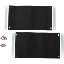 Kit de sangles d'attache de rechange pour couvercle de sacoches latérales - pour Harley Davidson Touring à partir de 2014 - noir