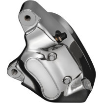 Étrier de frein 4 Pistons - Avant gauche - Dyna, Softail et Sportster de 1984 à 1999 - Chromé