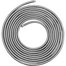 STAINLESS STEEL BRAIDED HOSE 1/4"X3'