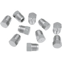 BRAKE LINE T-PLUGS CHROME