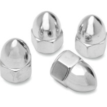 ACORN NUT CHROME 1/4-28 SAE