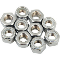 NYLON INSERT NUT 5/16-18 CHROME