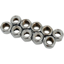 NYLON INSERT NUT 5/16-24 CHROME