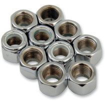 NYLON INSERT NUT 3/8-24 CHROME