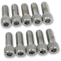 SOCKET-HEAD BOLT 1/4-20X0.625 KNURLED CHROME