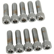 SOCKET-HEAD BOLT 1/4-20X0.75 KNURLED CHROME