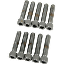 SOCKET-HEAD BOLT 1/4-20X1.25 KNURLED CHROME