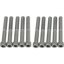 SOCKET-HEAD BOLT 1/4-20X2 KNURLED CHROME