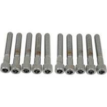 SOCKET-HEAD BOLT 5/16-18X2 KNURLED CHROME