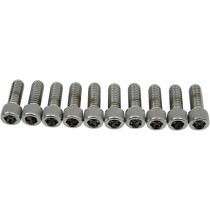 SOCKET-HEAD BOLT 3/8-16X1 KNURLED CHROME