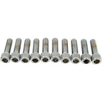 SOCKET-HEAD BOLT 3/8-16X1.25 KNURLED CHROME