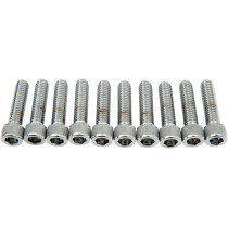 SOCKET-HEAD BOLT 3/8-16X1.5 KNURLED CHROME