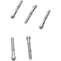 SOCKET-HEAD BOLT 1/4-28X1.25 KNURLED CHROME