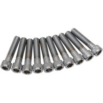 SOCKET-HEAD BOLT 3/8-24X1.5 KNURLED CHROME