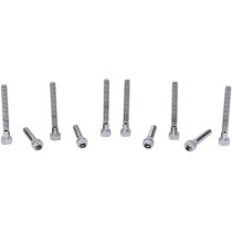 SOCKET-HEAD BOLT 10-24X1.5 KNURLED CHROME