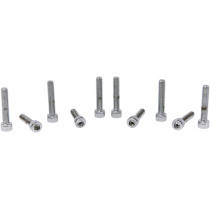 SOCKET-HEAD BOLT 10-32X1 KNURLED CHROME