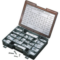 HEX-HEAD BOLT ASSORTMENT UNC CHROME