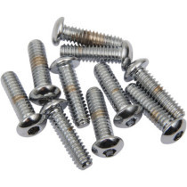 BUTTON-HEAD BOLT 1/4-20X0.625 CHROME