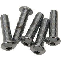 BUTTON-HEAD BOLT 3/8-16X1.25 CHROME