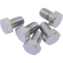 HEX-HEAD BOLT 1/2-13X0.75 CHROME