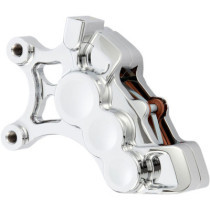 BRAKE CALIPER 6-PISTON FRONT 14" CHROME