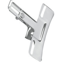 REPLACEMENT LICENSE PLATE BRACKET ADJUSTABLE CHROME