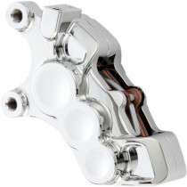 BRAKE CALIPER 6-PISTON FRONT CHROME