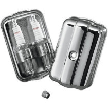 CHROME SPARK PLUG HOLDER