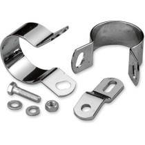 MIDWAY EXHAUST MOUNT CLAMP CHROME