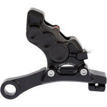 BRAKE CALIPER 6-PISTON REAR BLACK