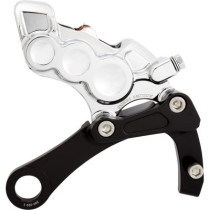 CALIPER REAR 6 PIST0N CHROME M8 SOFTAIL