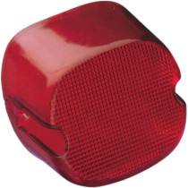 TAILLIGHT LAYDOWN RED LENS W/ BOTTOM TAGLIGHT HD 84-98