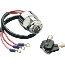 IGNITION SWITCH W/ ROUND KEY OFF/IGN/IGN+LIGHT-POSITION