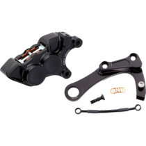 CALIPER REAR 4 PIST0N ALL BLACK M8 SOFTAIL