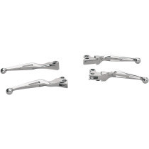 LEVER SET SLOTTED CHROME