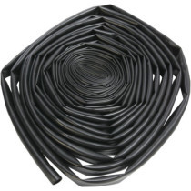 SHRINK TUBE BLACK 0.500"/0.250" 25'