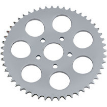 REAR CHAIN SPROCKET DISHED 51T STEEL/CHROME